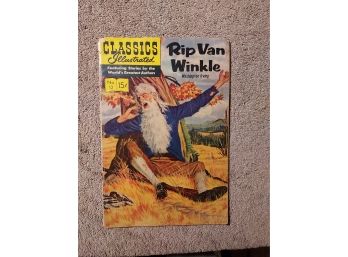 1960s Rip Van Winkle 15 Cent Comic Book