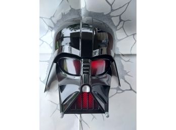 Darth Vader Wall Hanging Lighted Mask
