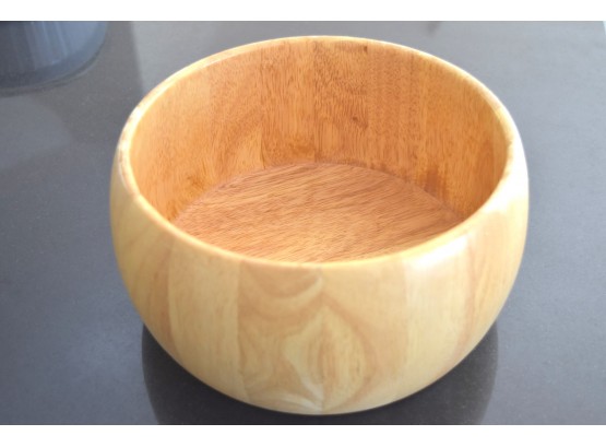Wooden Bowl By PfaltzGraff Accents 10x5'