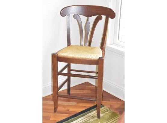 Bar Stool 1of 2, 16.5'x18'x24' And The Back Reaches 39'