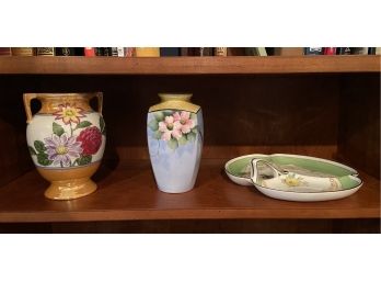 Two Vases And A Serving Dish