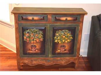 Painted Side Cabinet 40.5x37x11