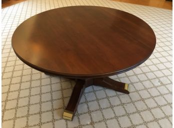 Adjustable Height Solid Wood Table 44x19 To 29 GLR Corp Westbury