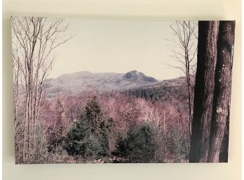 Canvas Printed Custom Photo Berkshire Hills 30x20