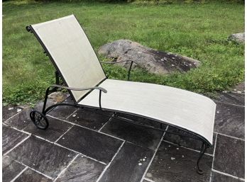 Iron Chaise Lounge 74x26' (matches Other Chaise)