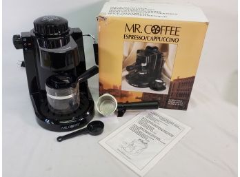 Mr. Coffee Espresso / Cappuccino Machine