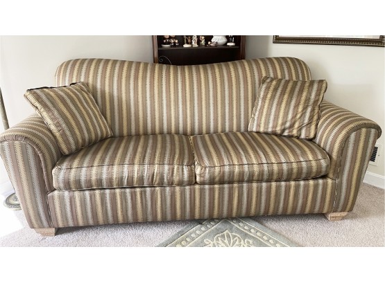 Kravet Furniture Sofa Striped Upholstery