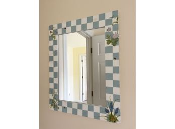 Decorative Checkered Mirror