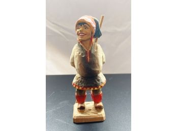 Small Wooden 'Henning' Carved Figurine