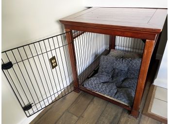 Indoor Wooden Dog Crate