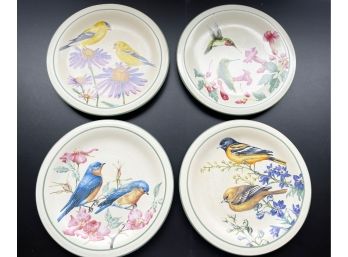 Lenox Summer Greetings Bird Plates (Set Of 4)