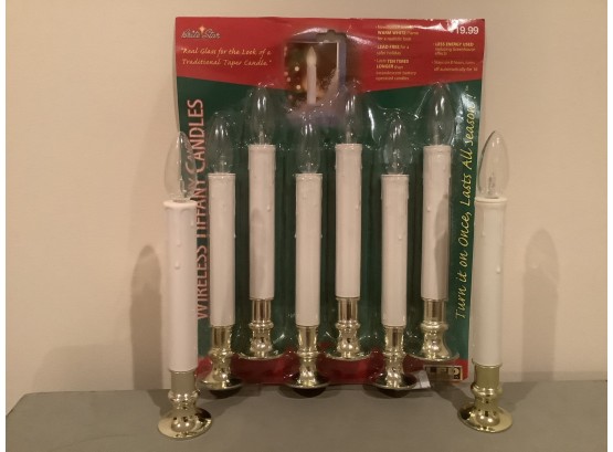 Battery Operated Christmas Candles For The Windows