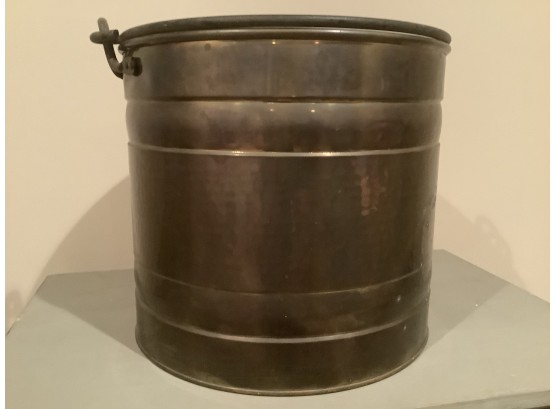 Vintage Copper Bucket As Pictured