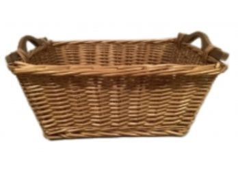 Beautiful Woven Basket With Handles