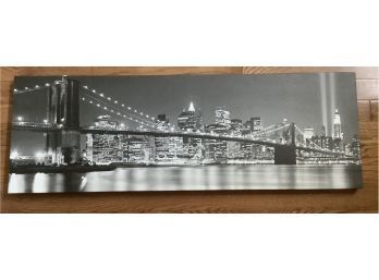 Brooklyn Bridge/New York  City Skyline On Canvas