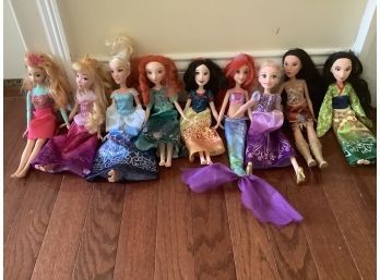 Disney Princesses And More As Pictured With Basket