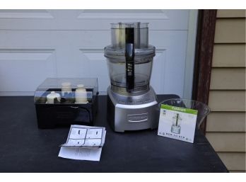 Cuisinart Food Processor 16 & 14 Cup Capacity Used Once