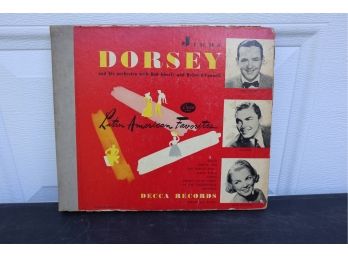 Jimmy Dorsey Latin American Favorites Copyright 1946 Decca Records Album #A427