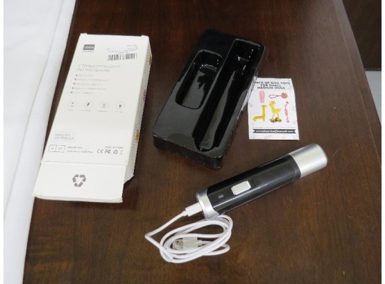 USB Rechargeable Professional Pet Nail Grinder - Never Used