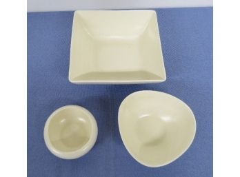 3 Pieces Mid-century Royal Haeger Pottery Bowls