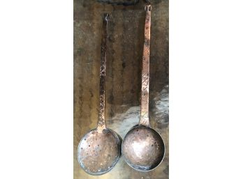 Hand Forged Copper Utensils