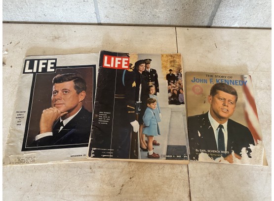 Group Of JFK Magazines