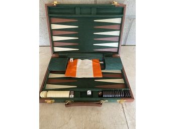 Back Gammon Case With Playing Board
