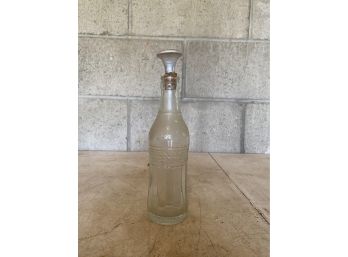 Vintage Kenneys Glass Bottle