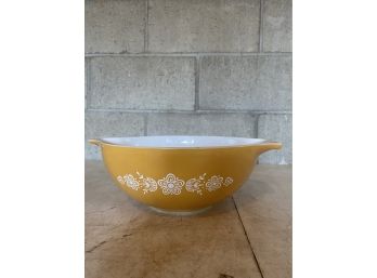 Large Yellow Pirex Bowl