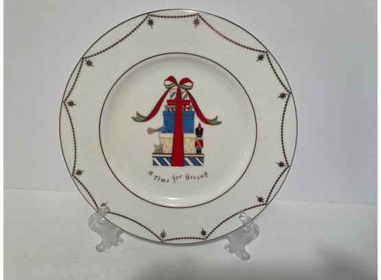 Vintage Lenox Time For Giving Plate