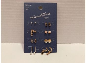 Universal Thread Multipack Pierced Earrings (7) Seven Pairs