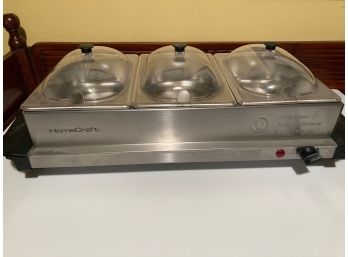 Homecraft Stainless Steel Buffet Server And Warming Tray