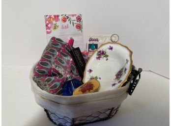 Woman's Surprise Basket  - Plenty Of Useful Items