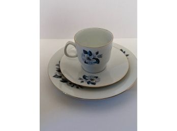 Vintage EPAIG Cup, Saucer, And Side Plate