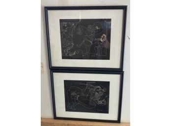 Two Abstract Prints