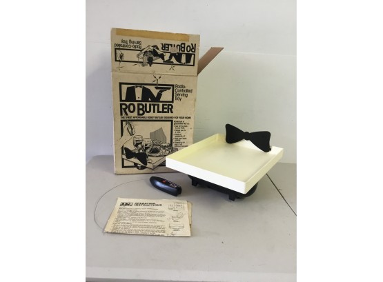 RoButler Radio Controlled Serving Tray