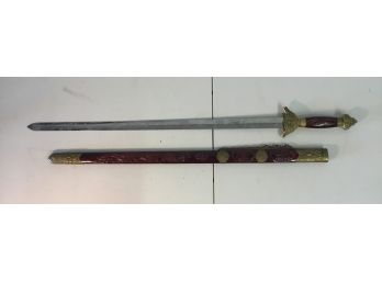 Chinese Stainless Steel Sword With Sheath