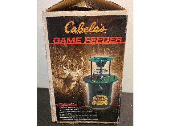 Cabela's Game Feeder, Never Used