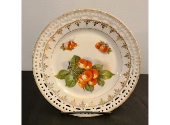 A C S Bavaria Pierced Salad Plate
