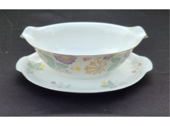 Sango Spring Fine China, Attached Bowl, No Chips