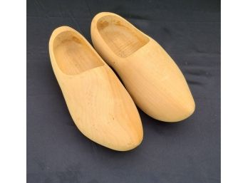 Hand Carved Denmark Clogs Size Euro 27