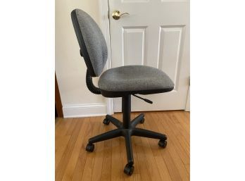 Grey Rolling Desk Office Chair