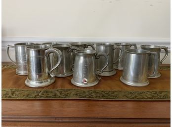 Variety Of Pewter Mugs - Most Personally Engraved