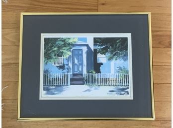 Framed Matted Numbered Print