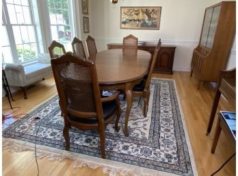 Dining Room Set With Eight Chairs