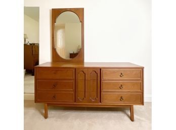 MCM Dresser And Mirror