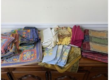 Plethora Of  Cloth Placemats And Napkins