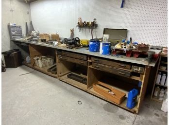 Work Bench FULL Of Tools