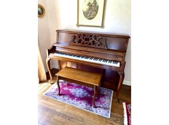 Baldwin Acrosonic Upright Piano And Bench