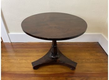 Vintage Pedestal Side Table